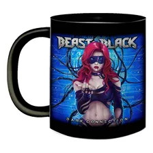 Caneca Rock Beast In Black Metal Anos 2000 Dark Connection Foto mini 1