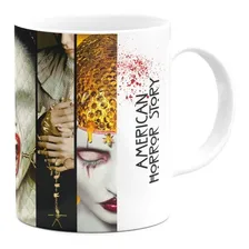Caneca Série American Horror Story - Seasons Cor Branco Foto mini 3