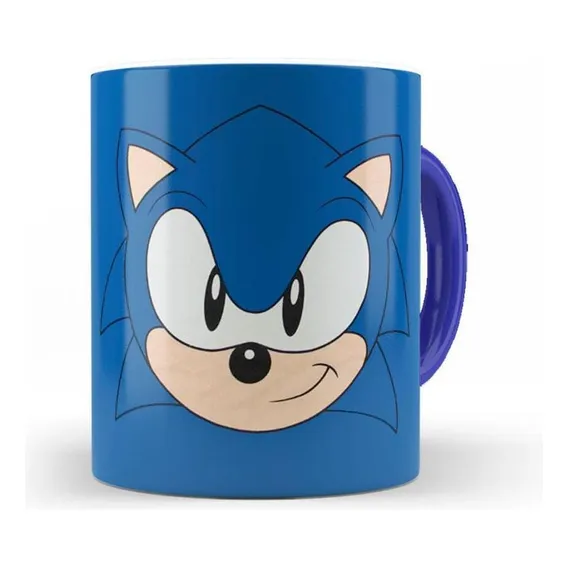 Caneca Sonic - Face Personalizada Foto 1