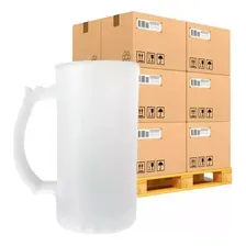 Caneca Sublimação Chopp Vidro Jateado 475ml 6uni Cor Jateado Translúcido Caneca Chopp Jateada Foto mini 2