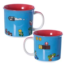 Caneca Super Mario Bros Nintendo 350ml Zona Criativa Geek Foto  mini 1