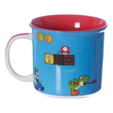 Caneca Super Mario Bros Nintendo 350ml Zona Criativa Geek Foto mini  3