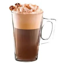 Caneca Taça 200 Xícara Alta Cappuccino Kit 6 Unidades Foto mini 1