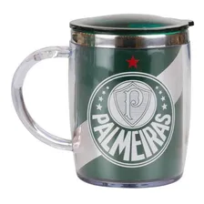 Caneca Térmica Faixa Com Tampa 450ml - Palmeiras Invicto Foto  mini 1