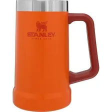 Caneca Térmica Stanley Caneca Beer Stein Cor Laranja 709ml Foto mini 1