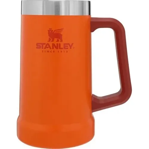 Caneca Térmica Stanley Caneca Beer Stein Cor Laranja 709ml Foto 1