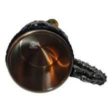 Caneca Viking Medieval Caveiras Resinada Inox Skull 400ml Foto mini  3