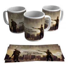 Caneca Walking Dead Fight The Dead Fear The Living 325ml Foto  mini 1
