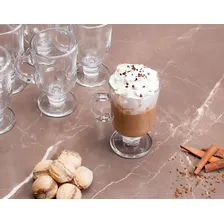 Caneca Xicara Cappuccino Mocha Vidro Irish 114 - Lyor Foto mini 2