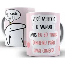 Caneca Xícara Frases Divertidas Flork Memes Aniversário Foto  mini 1