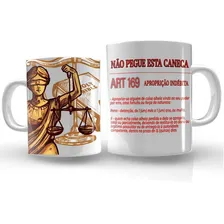 Caneca Xícara Personalizada Advogado Lei Direito Foto mini 1