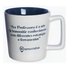 Caneca XĂcara ProfissĂ”es Formatura Direito Medicina Psico Cor Branco Professora Foto mini 3