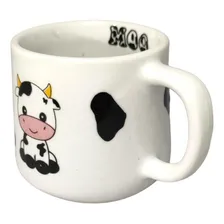 Caneca Xicara Vaca Vaquinha Dentro Da Xicara Porcelana Foto mini 2