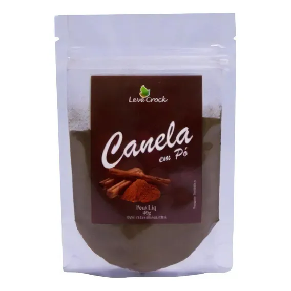 Canela Em P贸 Leve Crock 40g Foto 1
