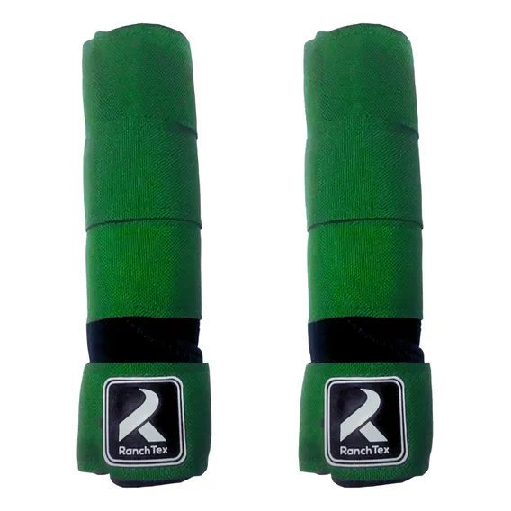 Caneleira Boleteira Cavalo Proteção Verde - Par Neoprene Foto 1