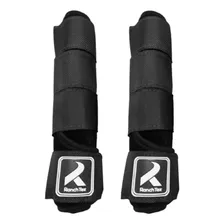 Caneleira Para Cavalo Proteção Preta - Par Neoprene Foto  mini 1