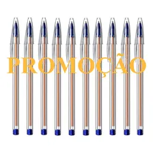 Caneta Bic Cor Azul Kit Com 6 Un Foto  mini 1