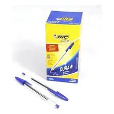 Caneta Bic Cristal Azul Ponta Média 1,0mm Caixa C/50un Foto mini 2