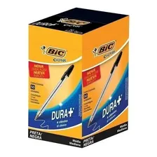 Caneta Bic Cristal Preta Escrita Média Caixa C/50 Unidades Foto  mini 1