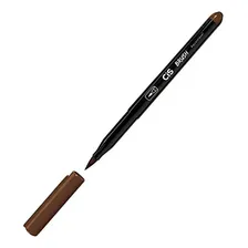 Caneta Brush Cis Aquarelável Marcador Artistico Marrom Foto mini 1