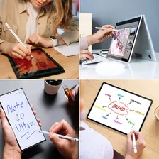 Caneta Capacitiva Touch Screen Stylus Ponta Fina Tablet iPad Foto mini 2