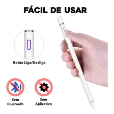 Caneta Capacitiva Touch Screen Stylus Ponta Fina Tablet iPad Foto mini 4