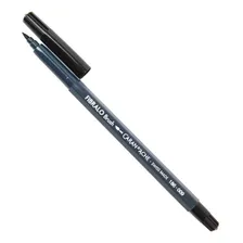 Caneta Caran D´ache Aquarelável Fibralo Brush Preto 009 Foto mini 1
