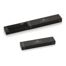 Caneta Crown Esfero Combat Prata Fosco YW10021F Foto mini  2