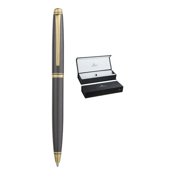 Caneta Crown Orient Yw19450t Esferografica Carga Parker Foto 1