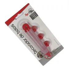 Caneta Decoradora Silicone Bolo Cupcake Biscoito Barista Foto mini  3