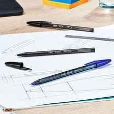 Caneta Esferográfica Bic Cristal Preta - 25 Unidades Foto mini 3