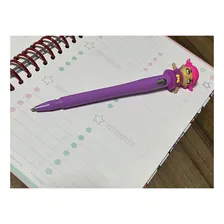Caneta Esferográfica Decorada Bonequinha Kit Com 2 Peças Foto mini 2