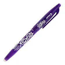 Caneta Esferográfica Frixion 0.7 Violeta Escreve Apaga Pilot Foto  mini 1