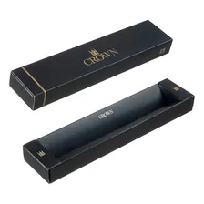 Caneta Esferográfica Metal Embaixador Preta Crown Ex10004p Foto mini 2