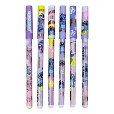 Caneta Esferográfica Tinta Preta Stitch Ponta Média Tinta Caneta Stitch Bravo Foto mini  2