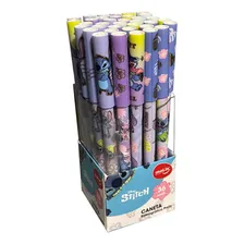 Caneta Esferográfica Tinta Preta Stitch Ponta Média Tinta Caneta Stitch Bravo Foto mini  3