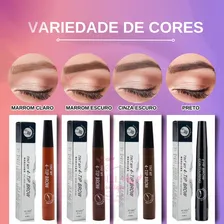 Caneta Fio A Fio Henna Microblading Tatoo Cor Marrom-escuro Foto mini 3