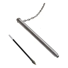 Caneta Fixa C Corrente P/ Balcão Tipo Torre Cromada KIT 5 UNIDADES Foto mini 4