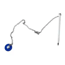 Caneta Fixa Com Corrente Para Balcão Mesa Tipo Moeda Foto mini 4