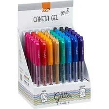 Caneta Gel Glitter 1.0mm Cores Sortidas Foto  mini 1