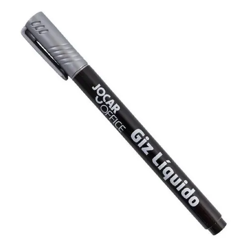 Caneta Giz Líquido Para Lousa Quadro Negro Etiqueta Prata Foto 1