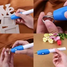 Caneta Gravadora Portátil Peças Para Gravar Objetos Foto mini 2