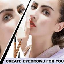 Caneta Lápis Microblading Sobrancelha Cor Marrom escuro/Unidade Foto mini 4