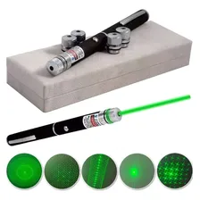 Caneta Laser Pointer Verde 5000mw Lt-404 Laser Caneta Preta Foto mini 1