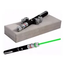 Caneta Laser Pointer Verde Lanterna 1000mw Até 7km Foto mini  3