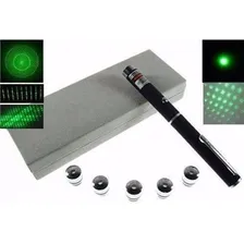 Caneta Laser Verde 1000mw - 9km Alcance - 5 Ponteiras Foto mini  2