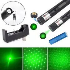Caneta Laser Verde 7500mw Com Bateria Recarregável Foto mini 4