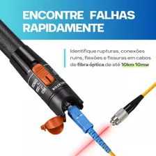 Caneta Laser Visualizador De Falhas Fibra Optica 10 Mw Foto mini 3