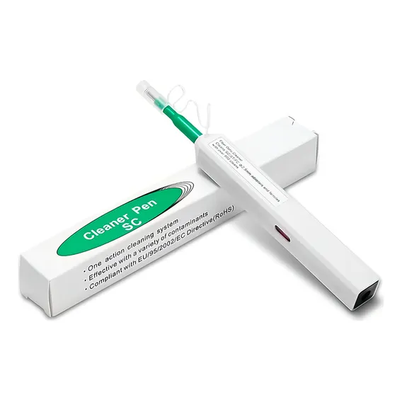 Caneta Limpeza Conector Ópticos Fibra Optica 2.5mm Sc Fc St Foto 1