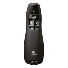 Caneta Logitech R400 Apresentador Multimídia Lazer Sem Fio Negro Foto mini 2